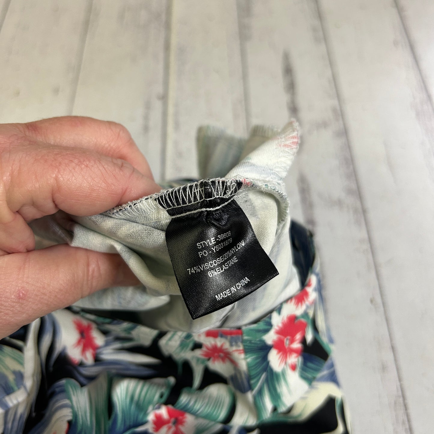 Gordon Smith Pants Size 20 Multicoloured Floral