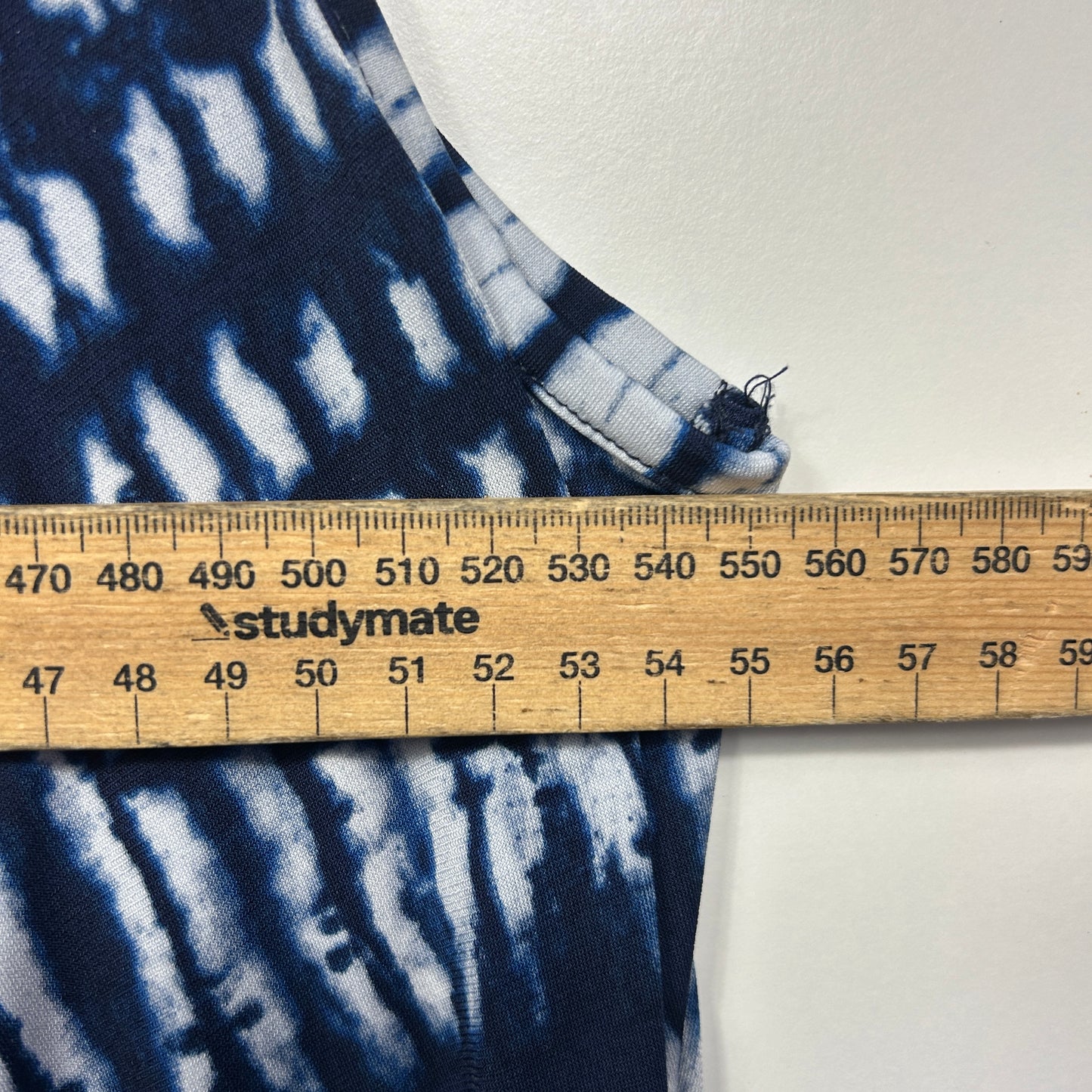 Taking Shape Dress Size 20 Large Plus Blue White Sleeveless