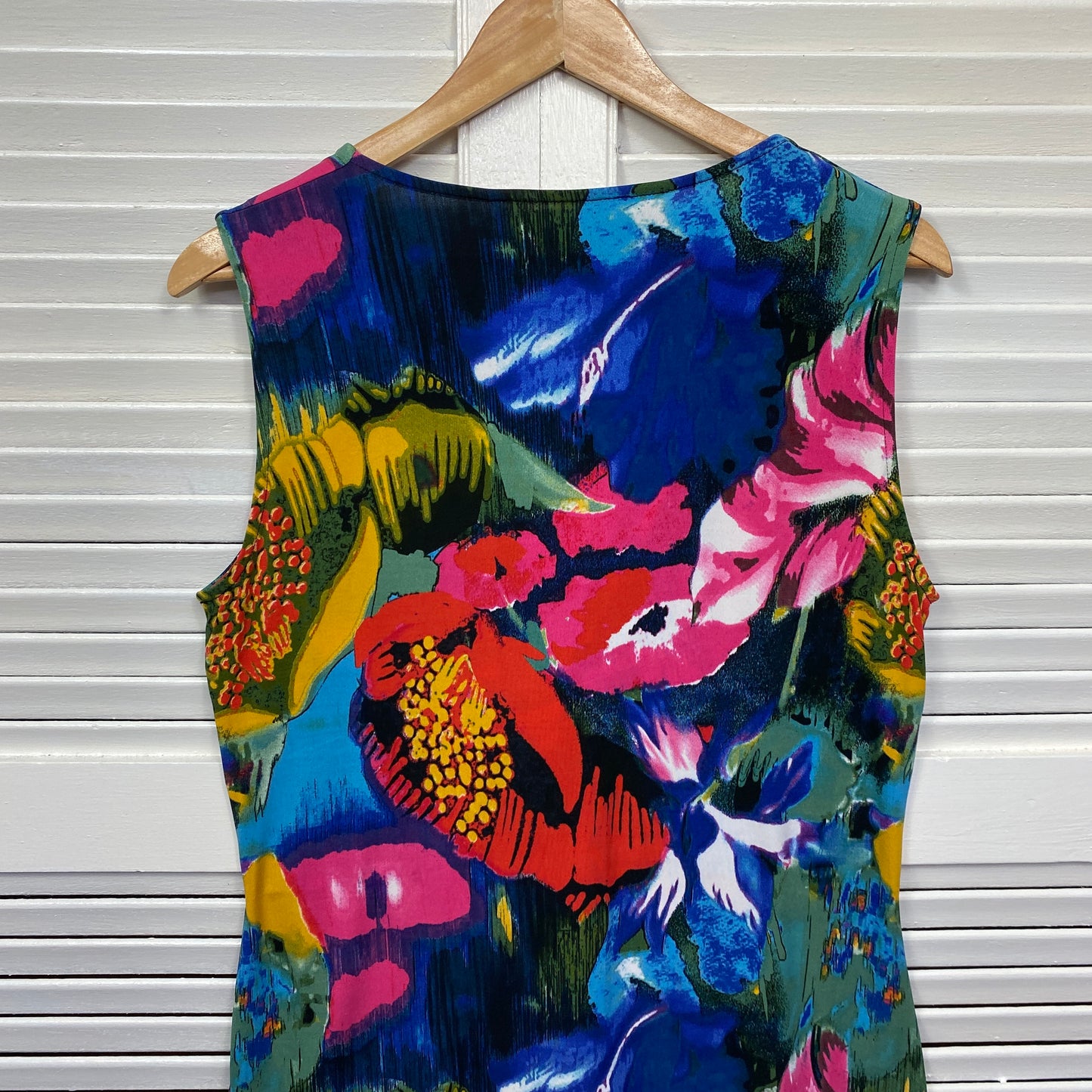 Virtuelle Maxi Dress Size 12 14 XXS Multicoloured Sleeveless