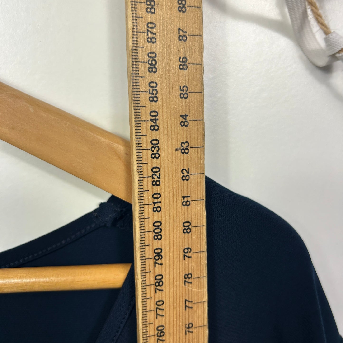 Taking Shape Navy Blue Top - Size 22