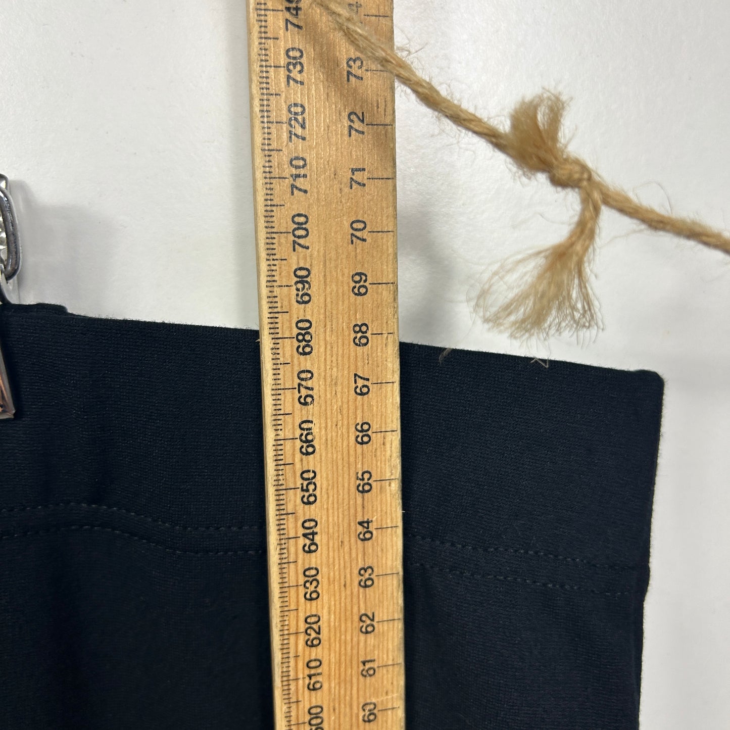 Belle Curve Black Skirt - Size 22