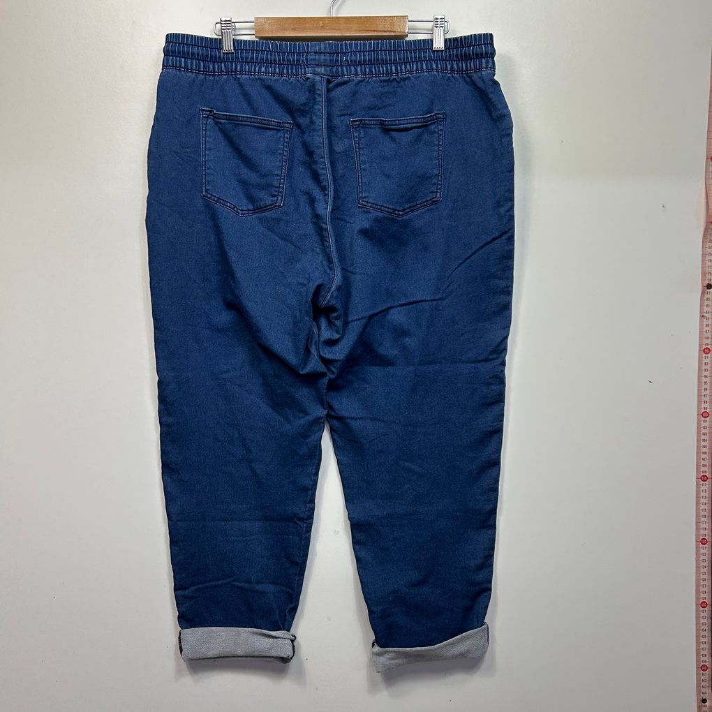 Anko Blue Denim Joggers - Size 18