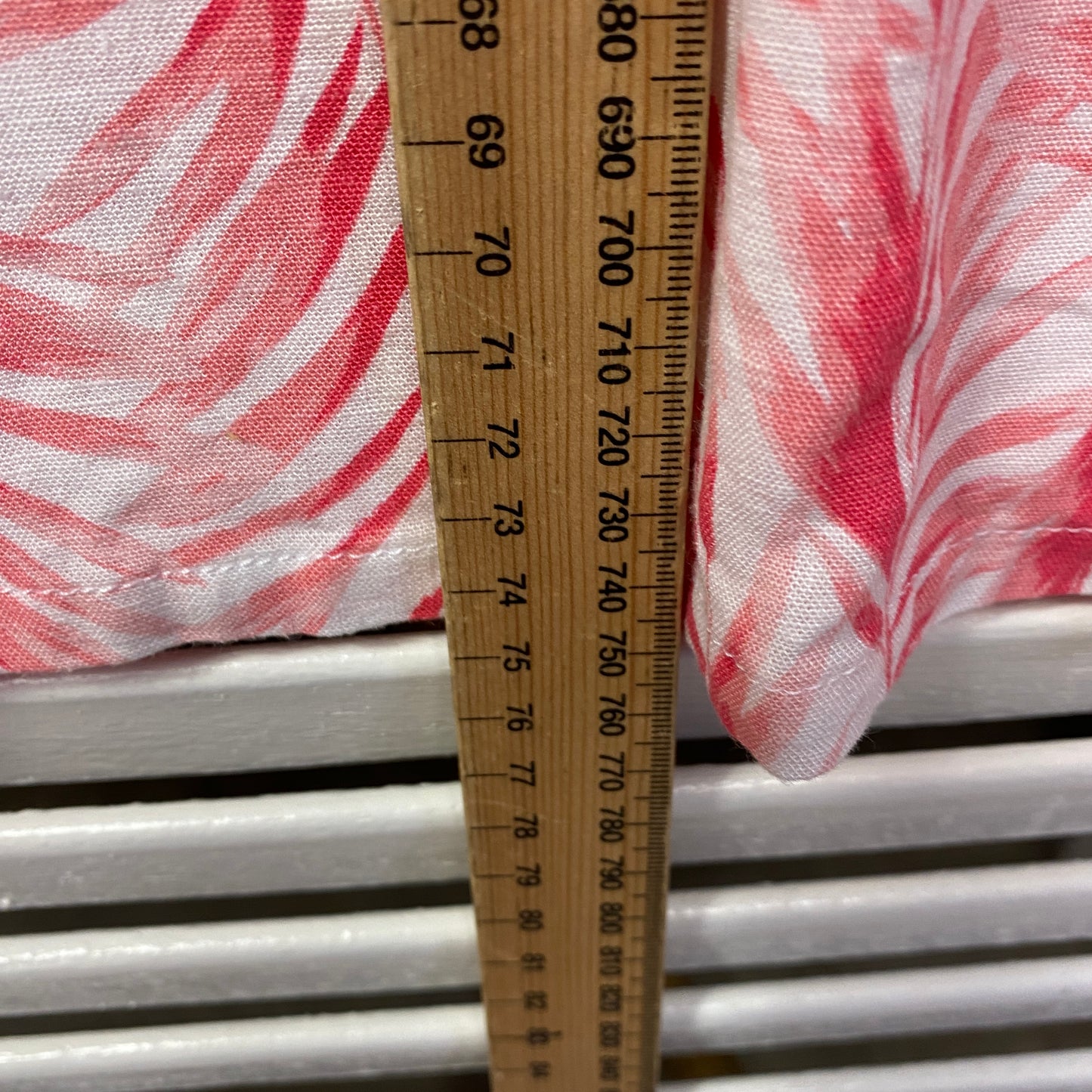 Autograph Linen Top Size 20 Pink White Sleeveless