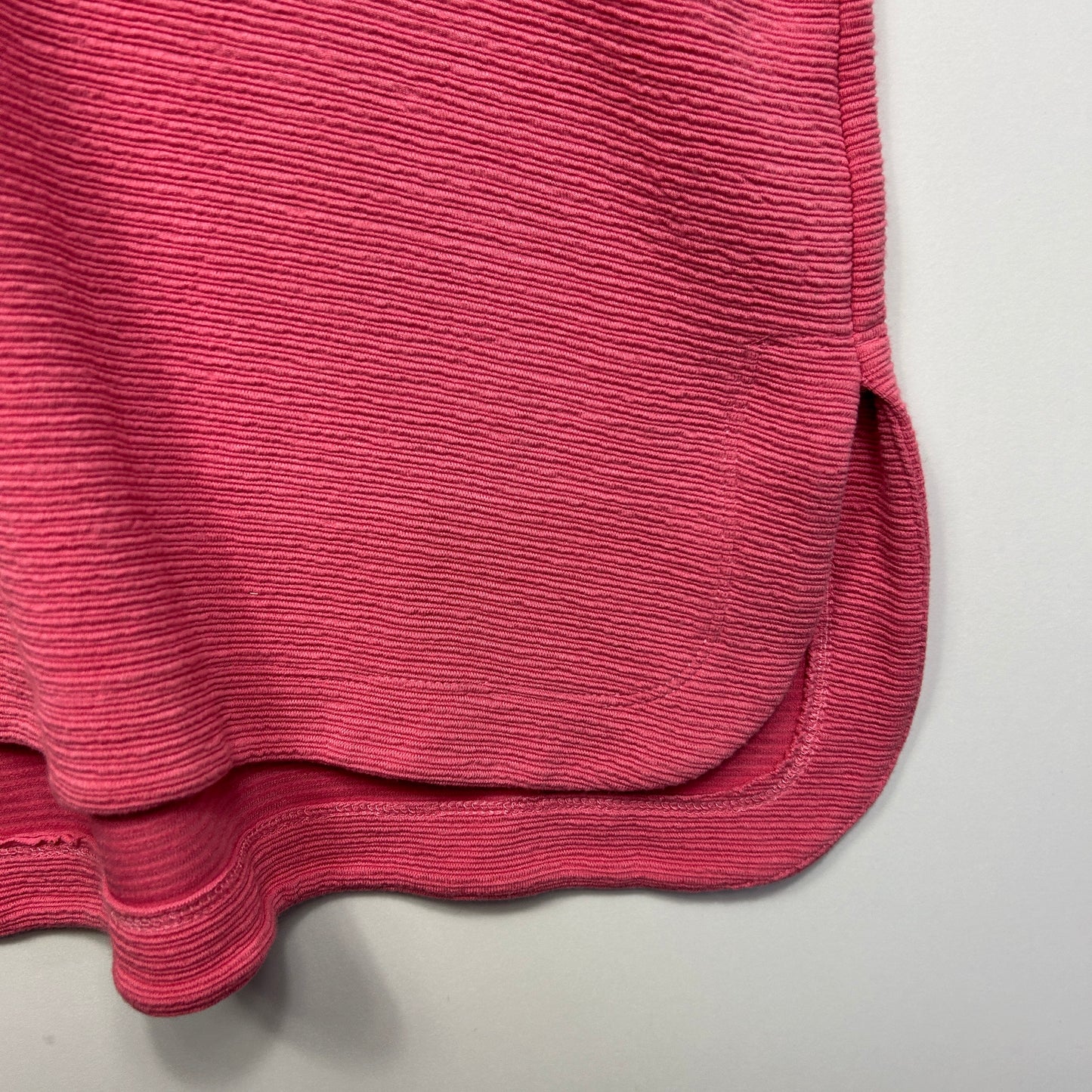 Virtuelle Top Size 16 Small Plus Pink Short Sleeve