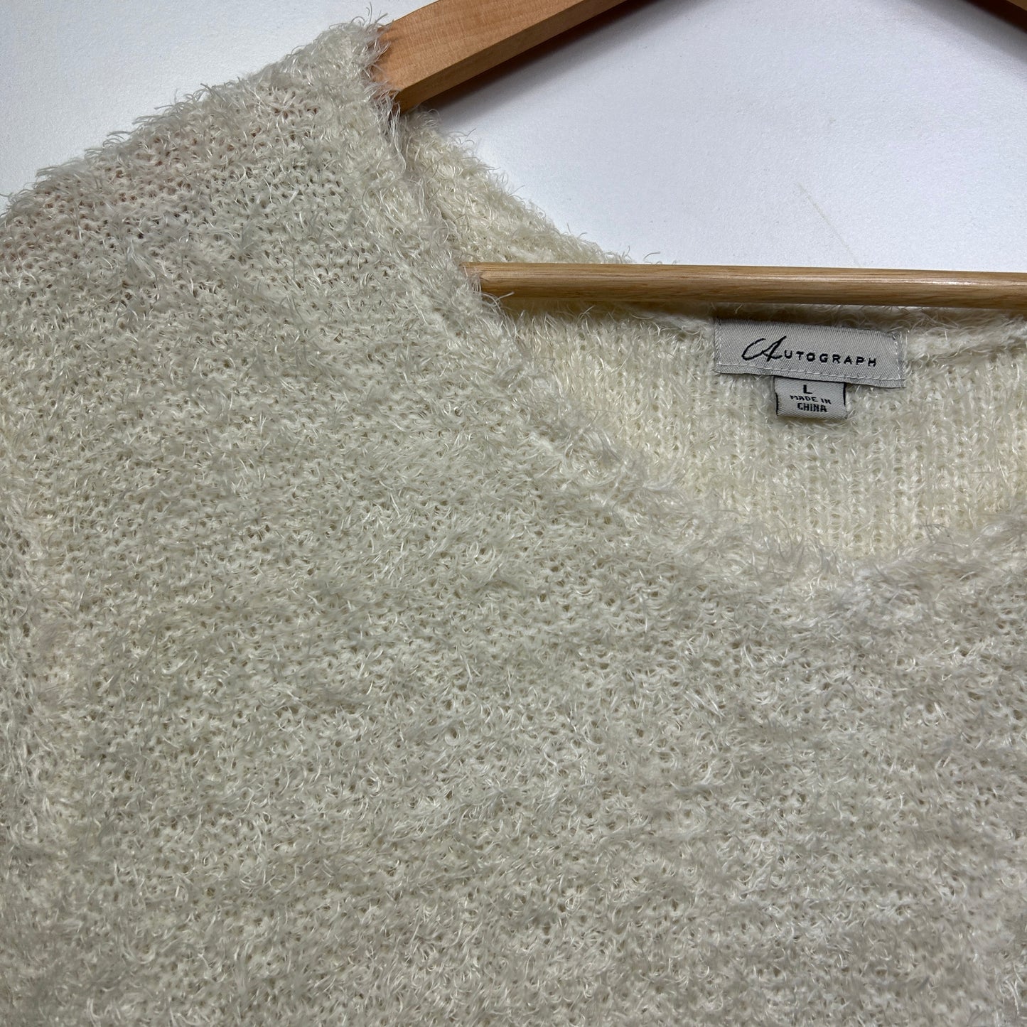 Autograph Jumpers Size 20 Large Plus Cream Fluffy