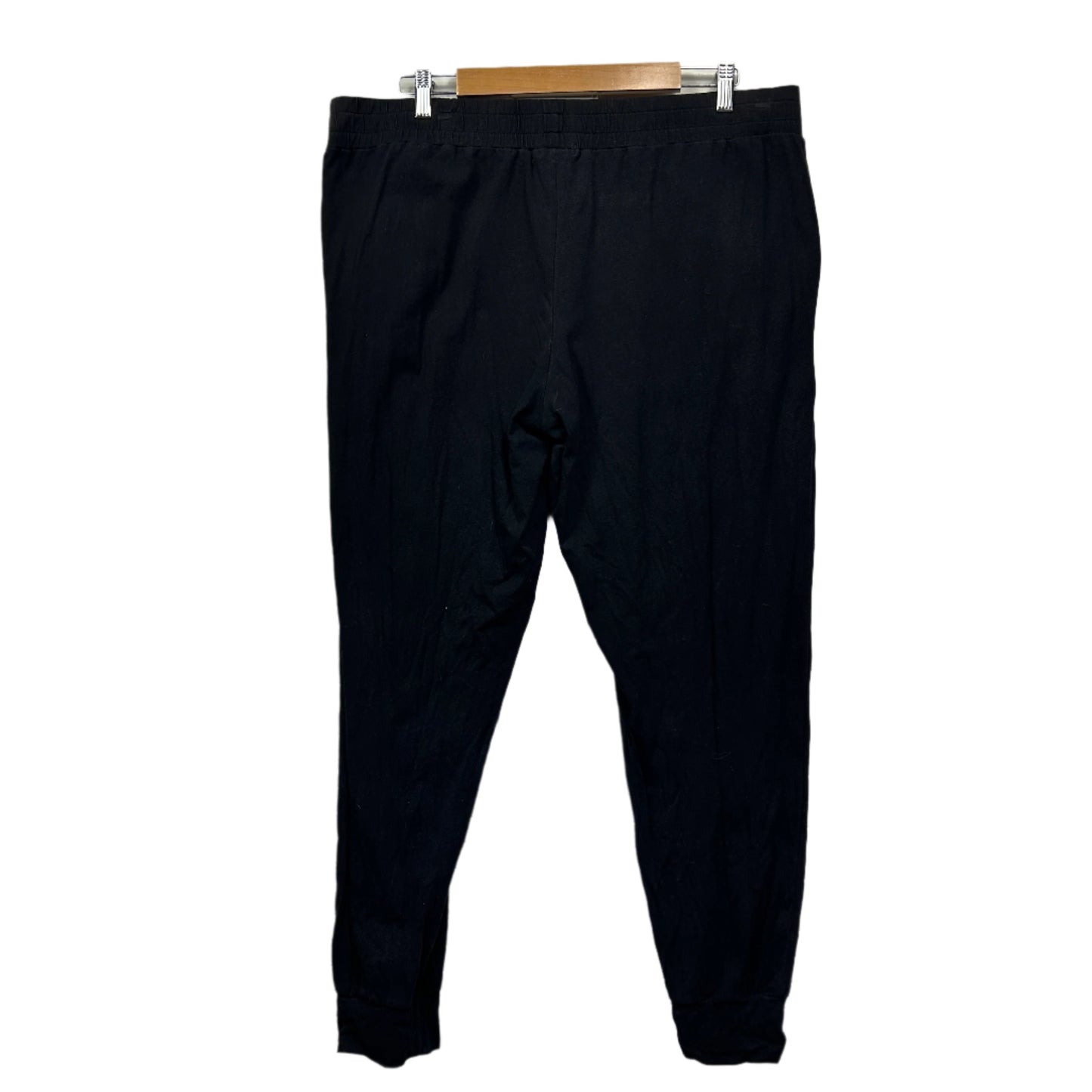 Bird Keepers Pants Size 18 Black Pockets Cotton Blend Birdsnest