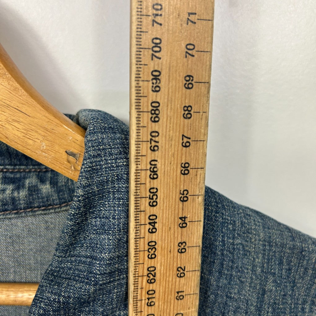 Vintage Target Blue Denim Jacket - Size 18