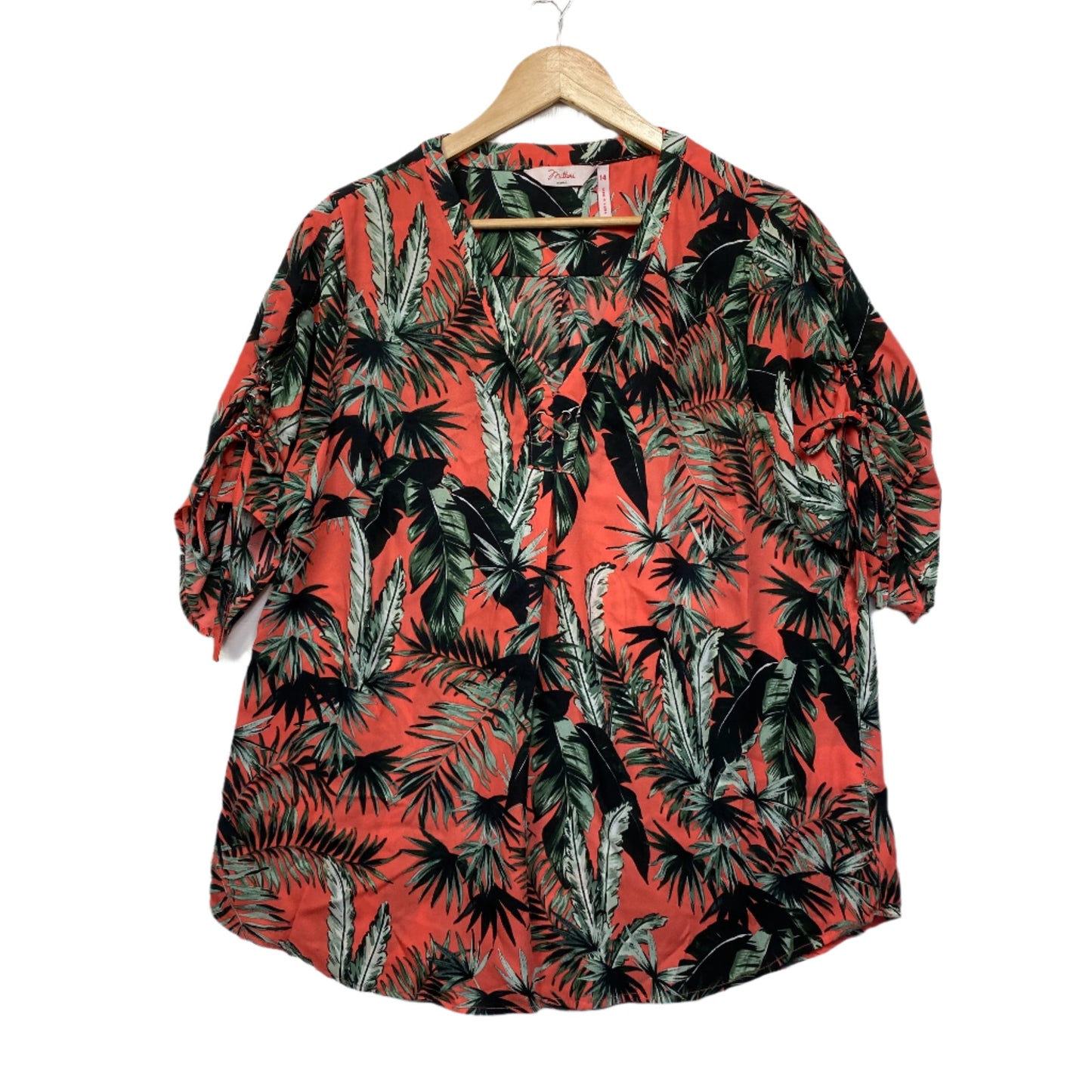 Millers Top Size 14 Multicoloured Floral