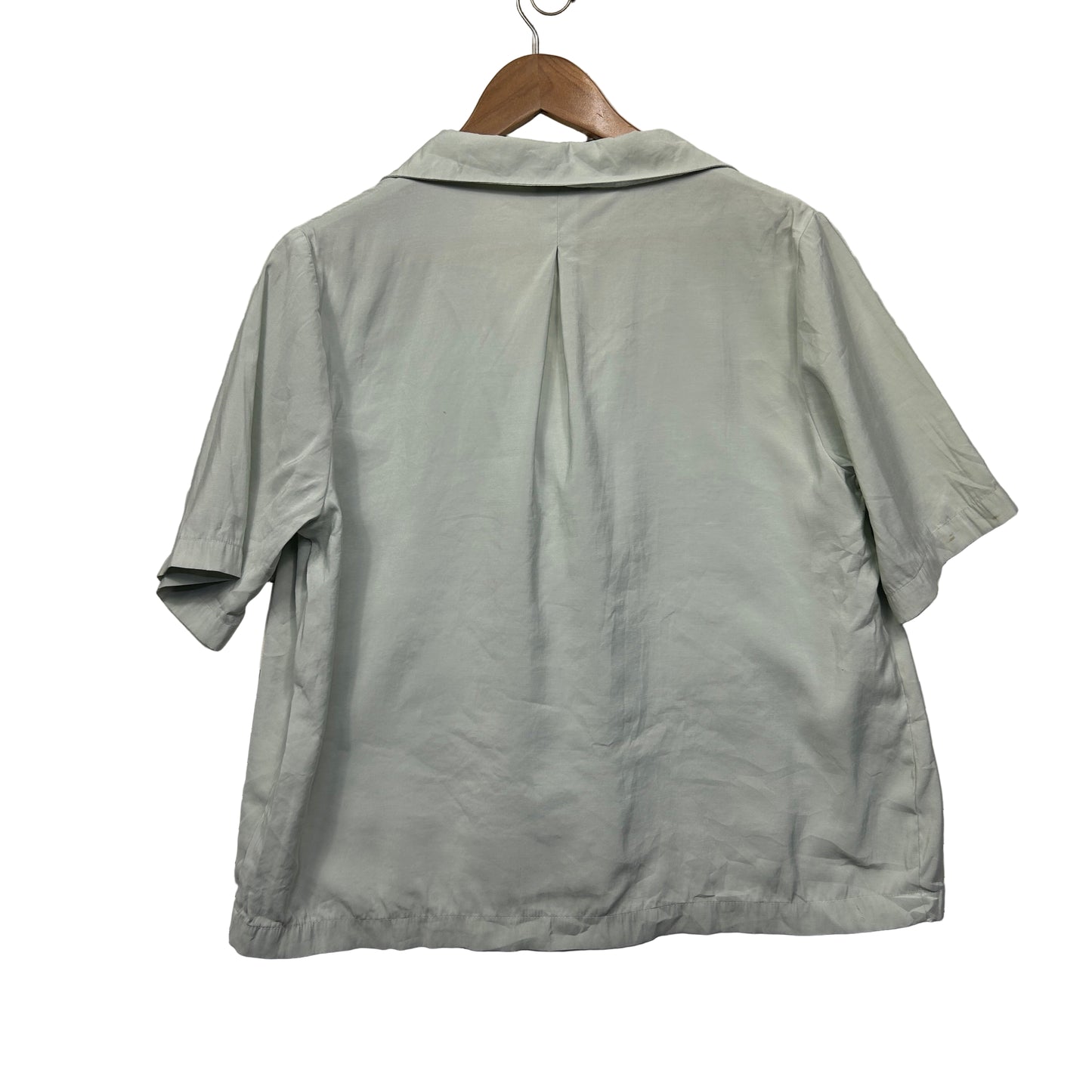 Preview Top Size 14 Button Up Short Sleeve Collared