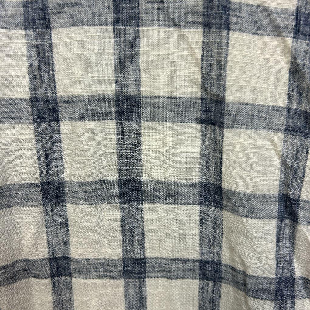 Anko Cream Check Cotton Dress - Size 18