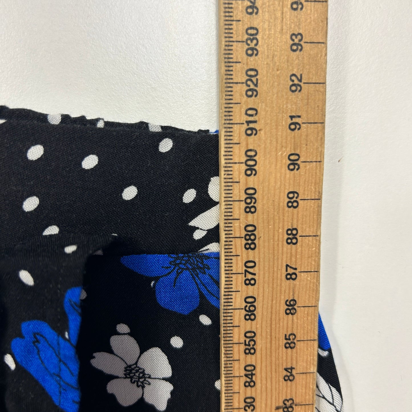 Edited Maxi Skirt Size 24 Black Floral Hi Low Hem New