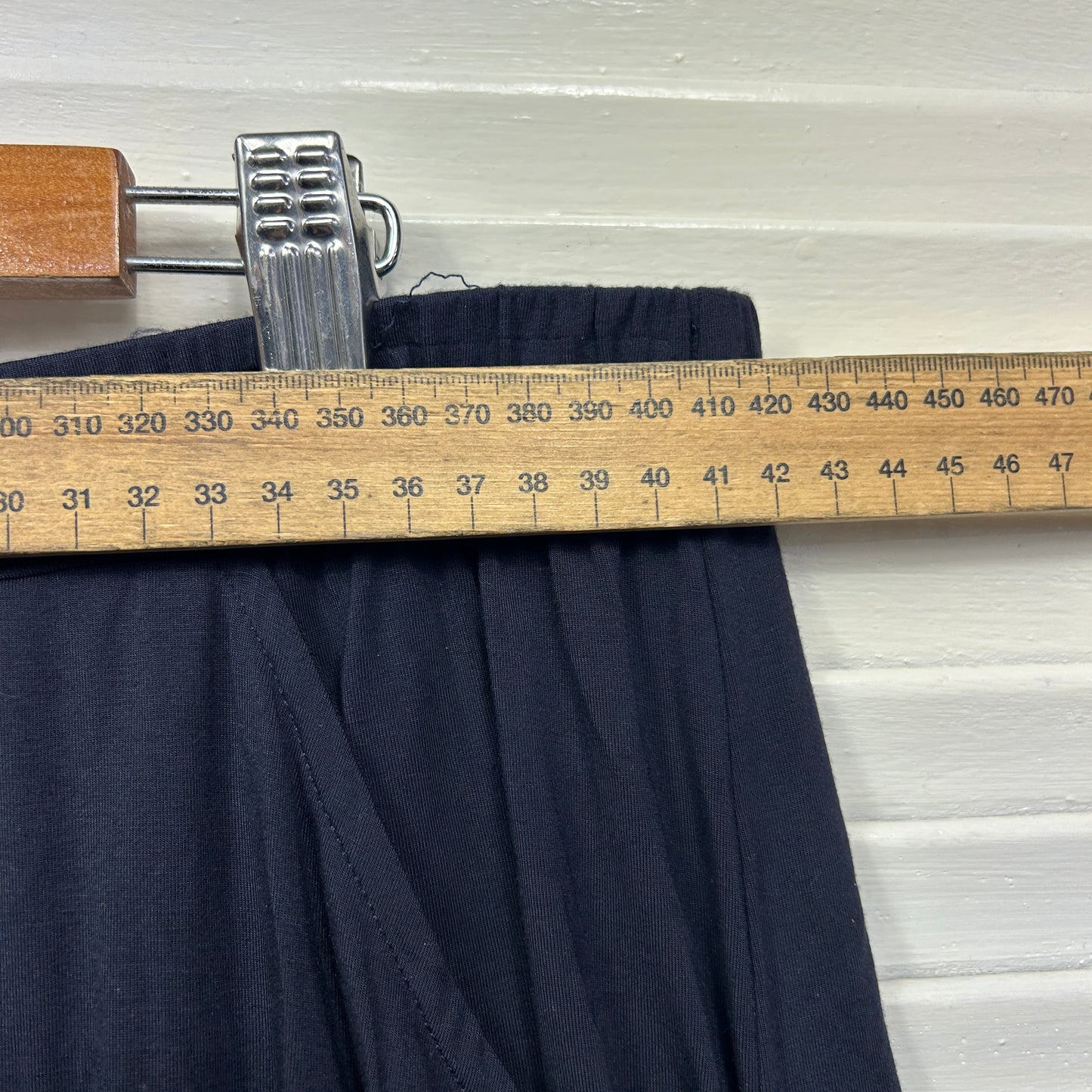 Tani Pants Size 3XL 20 22 Navy Pockets Loungewear Cropped Wide Leg