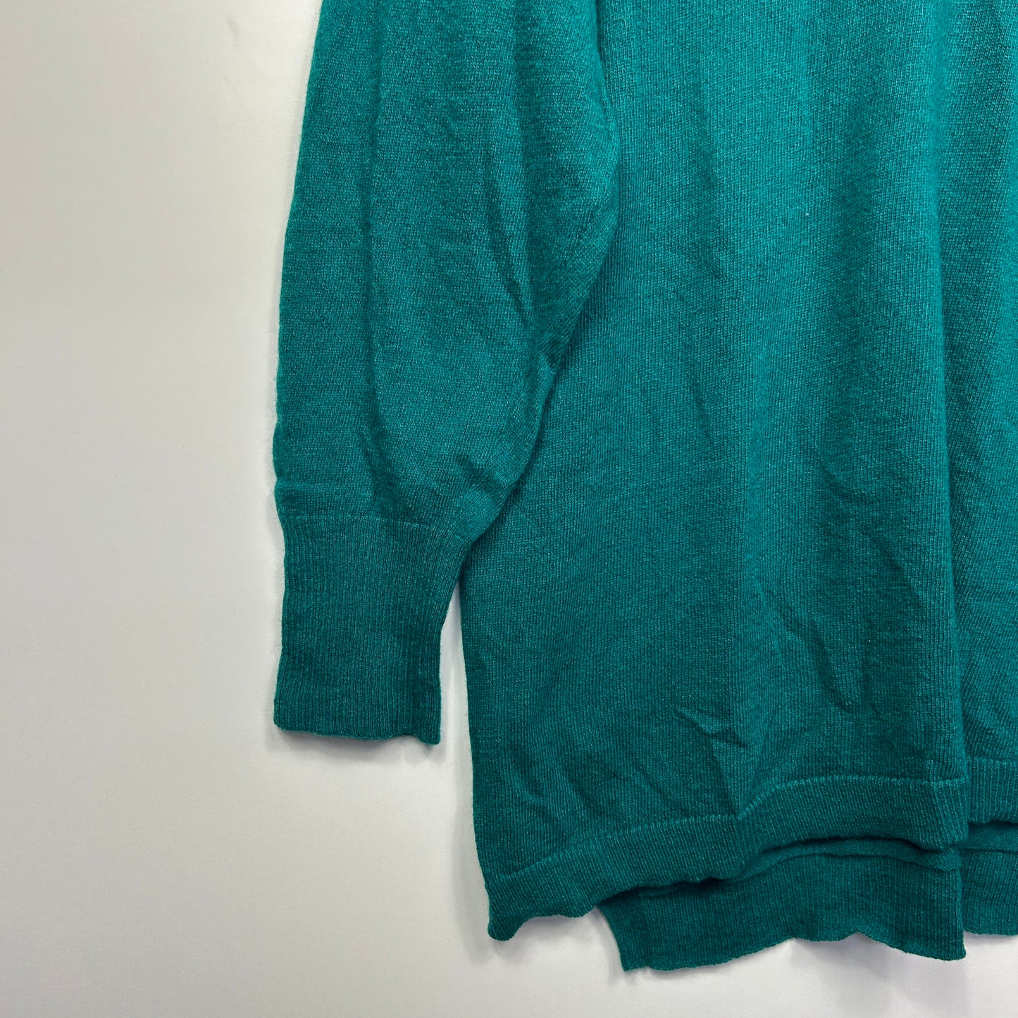 Sara Wool Blend Jumper Size 2XL 18 Green Long Sleeve