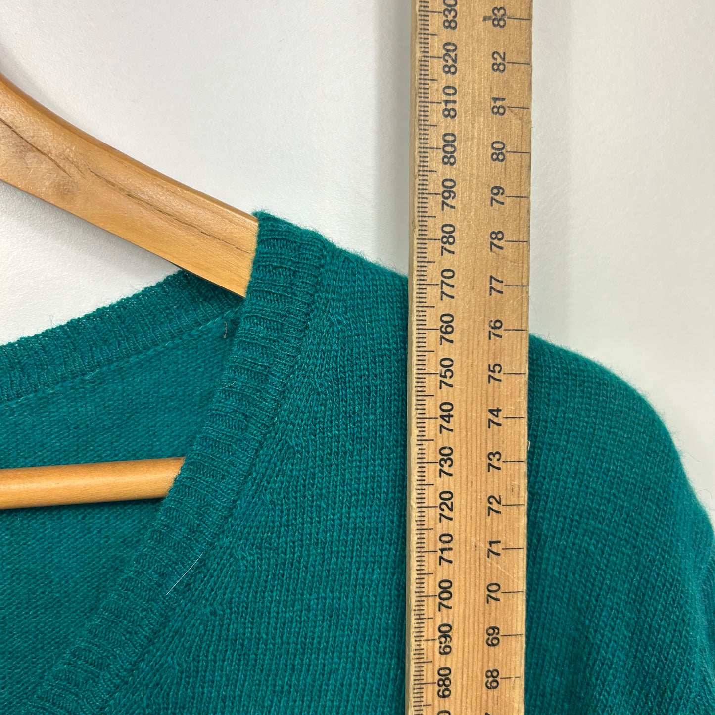 Sara Wool Blend Jumper Size 2XL 18 Green Long Sleeve