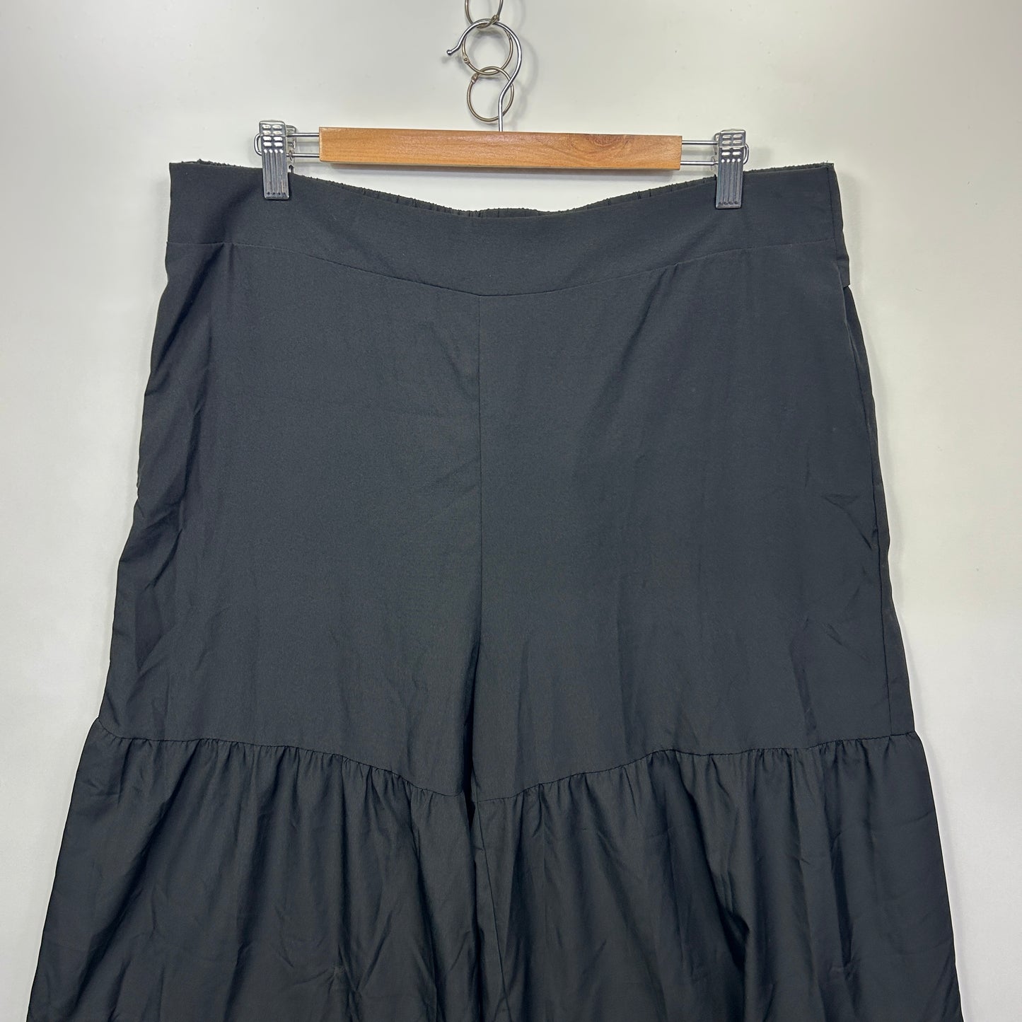 Shein Curve Wide Leg Pants Size 1XL 16 18 Black