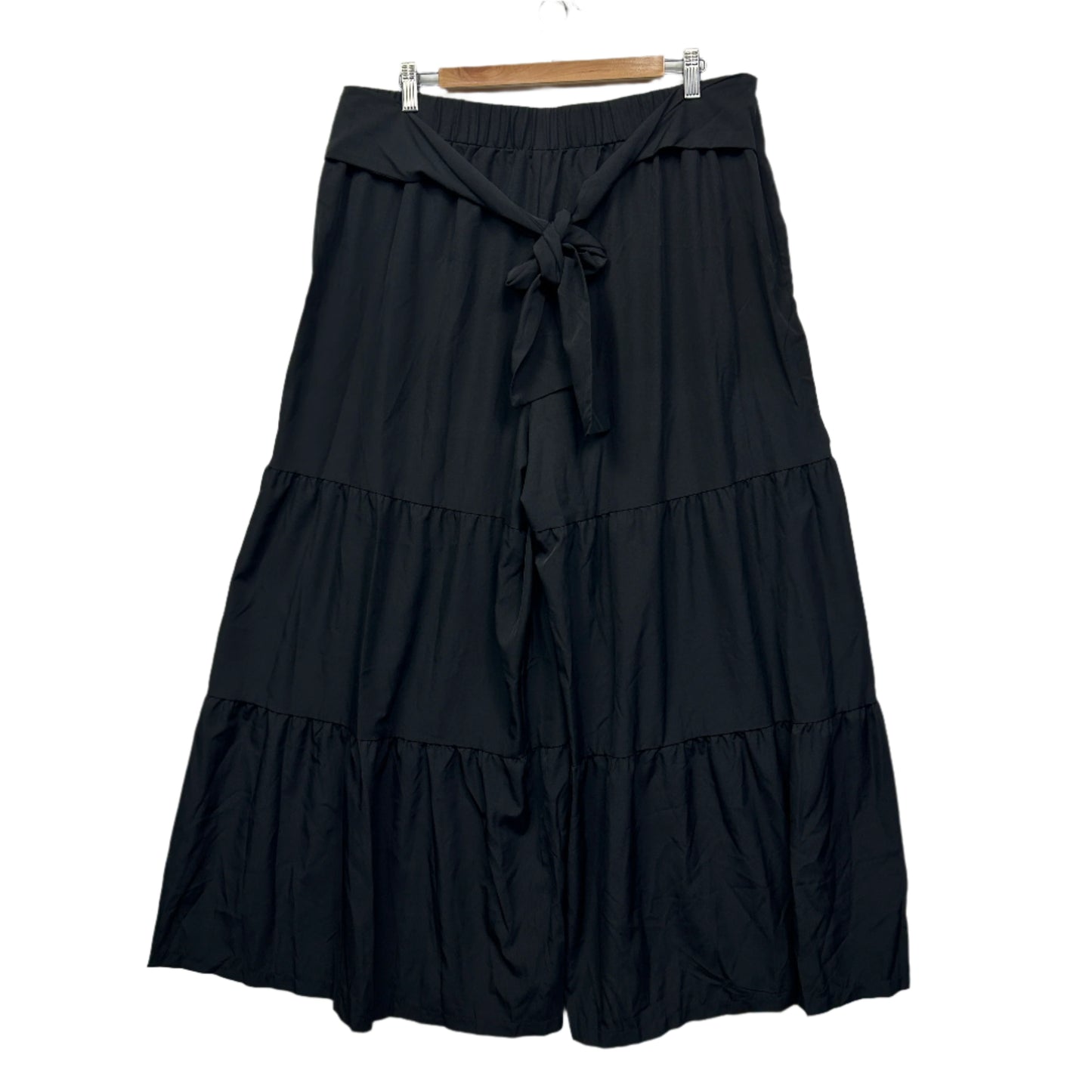 Shein Curve Wide Leg Pants Size 1XL 16 18 Black