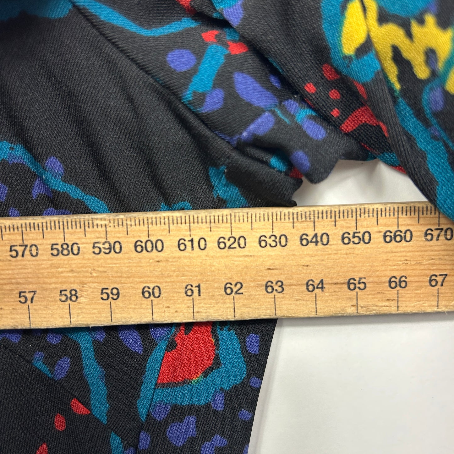 Avenue Tunic Top Size 22 24 Long Sleeve Multicoloured