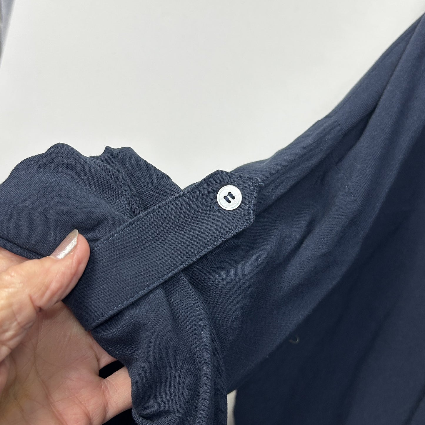 Sussan Navy Shirt - Size 16