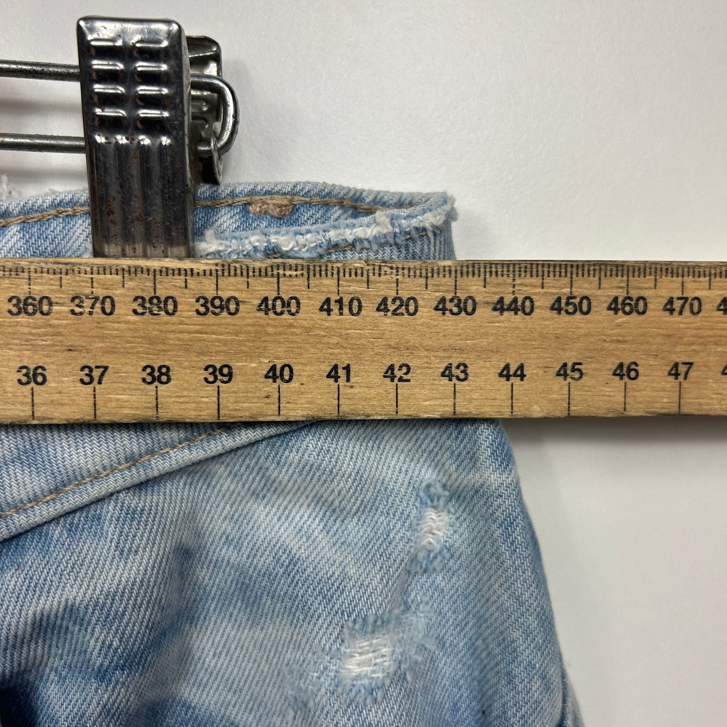 Sportsgirl Denim Shorts Size 16 Blue Pockets