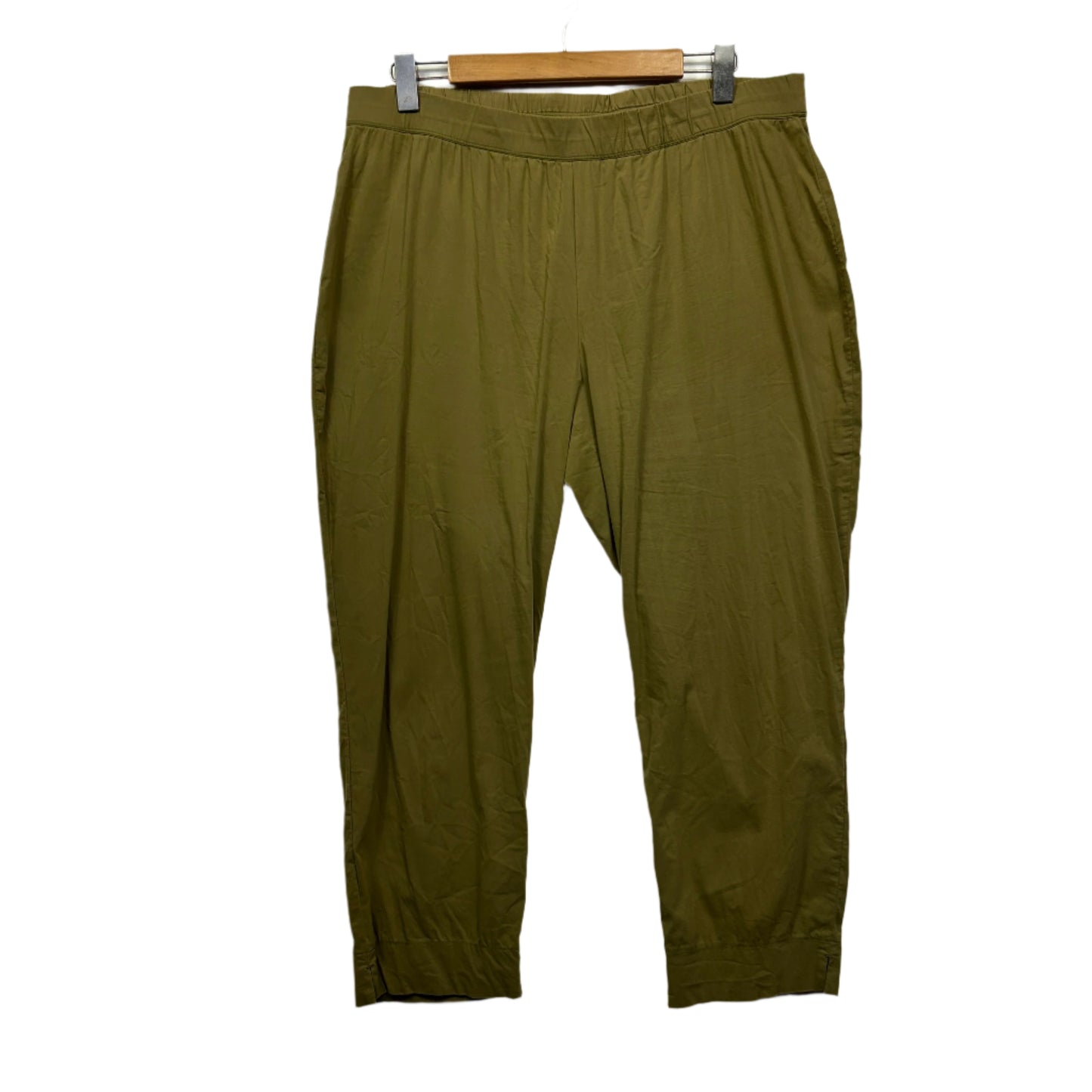 FOIL Pants Size 16 Green Olive Casual