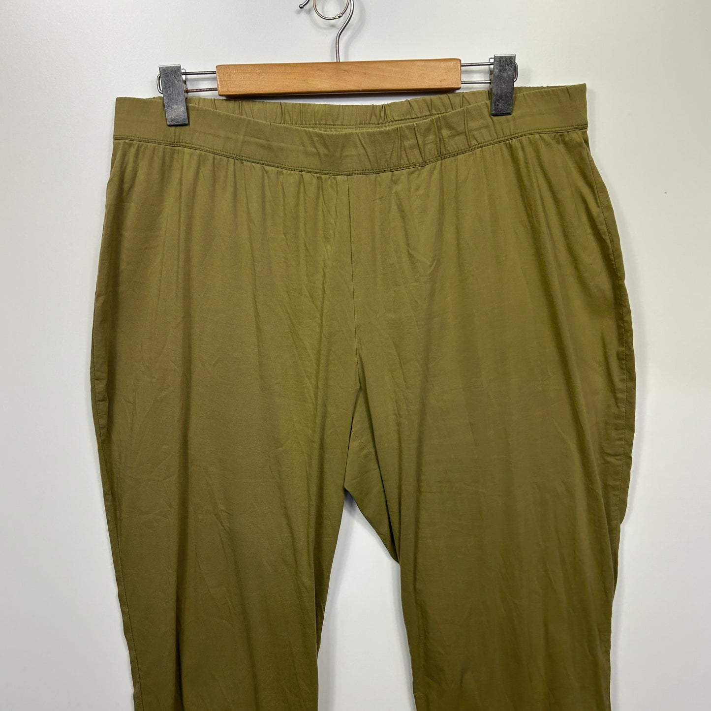 FOIL Pants Size 16 Green Olive Casual