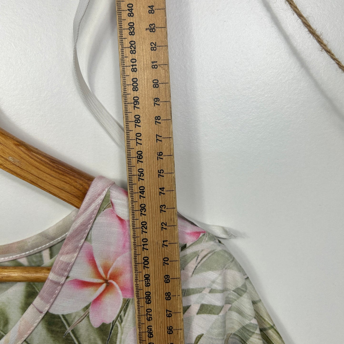 Millers Green Pink Tropical Floral Top - Size 22