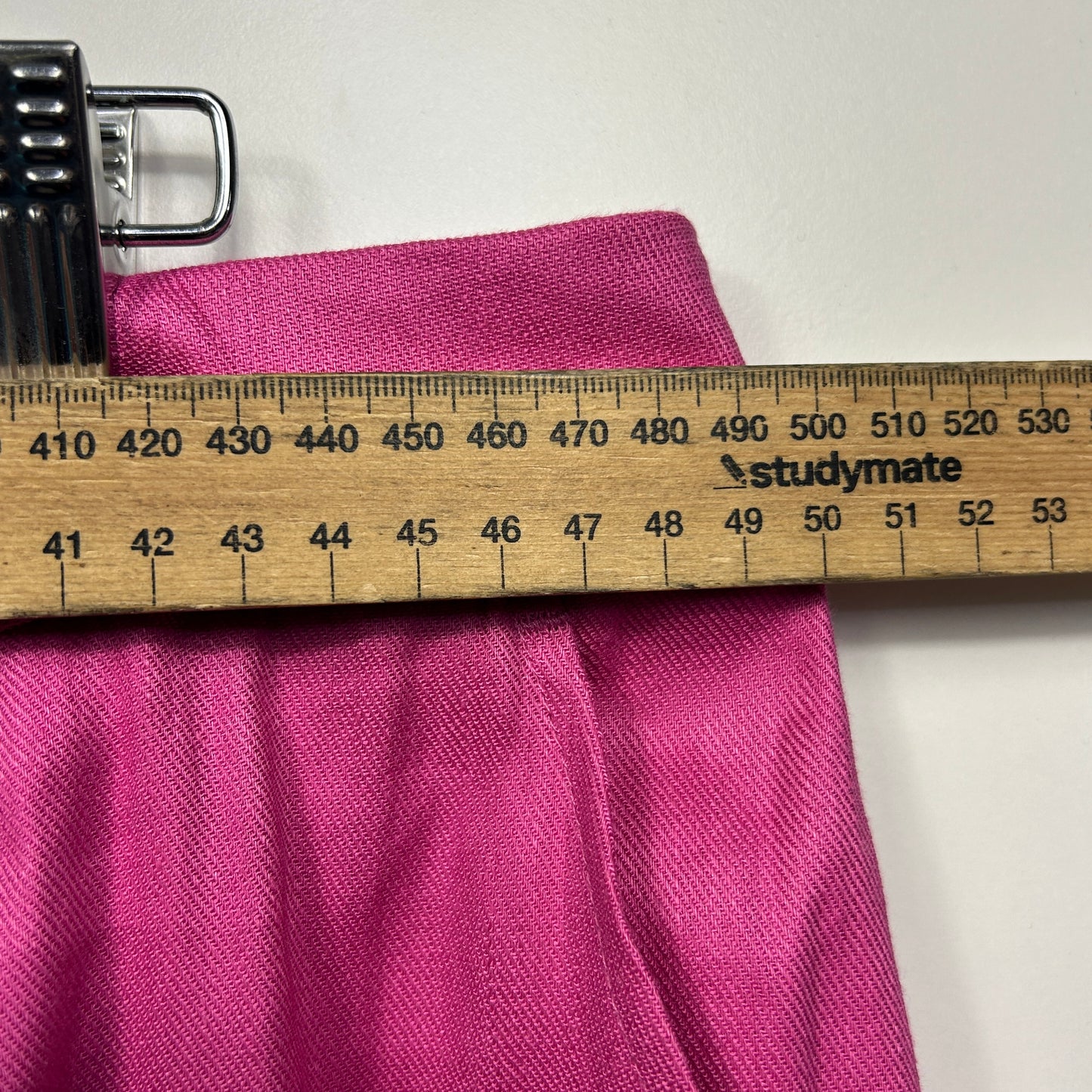 Preview Pants Size 20 Pink Pockets Wide Leg Linen Blend New