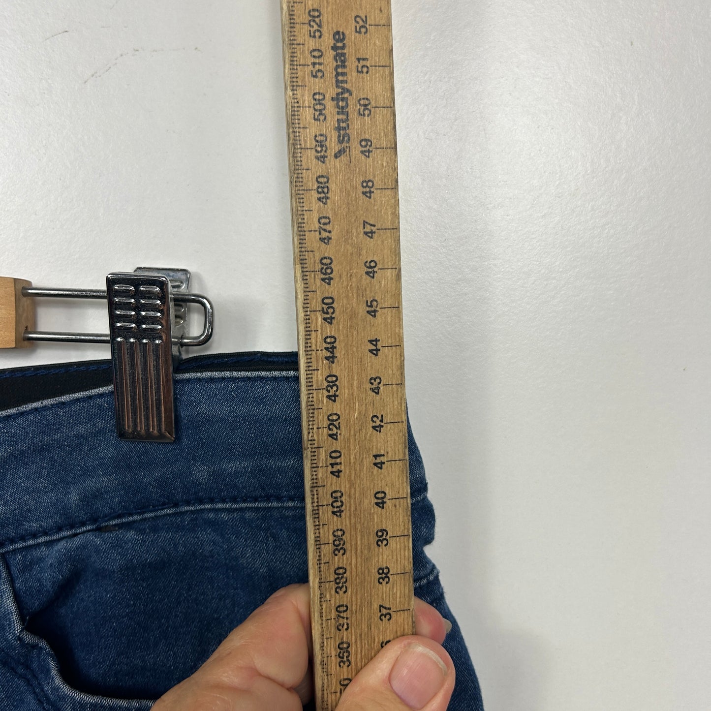 Rockmans Blue Denim Shorts - Size 14