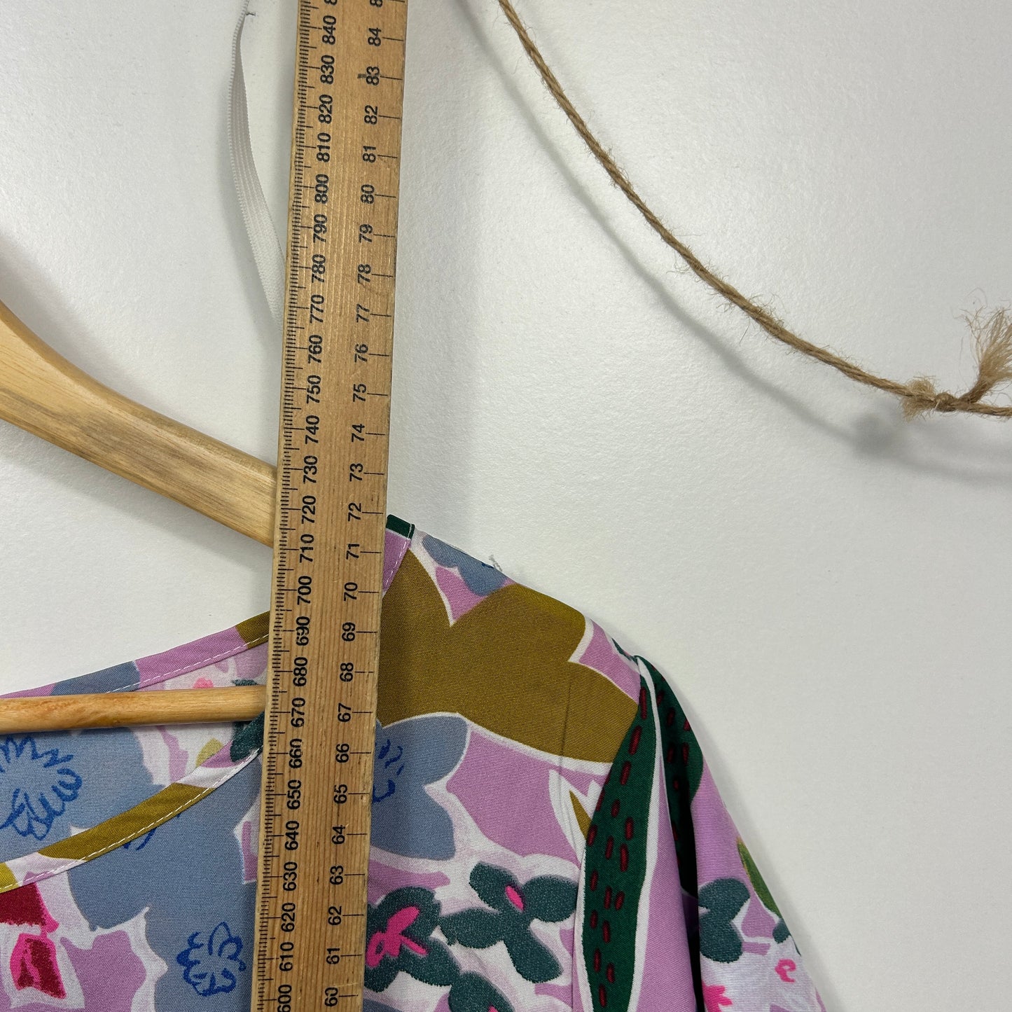 Bloomchic Purple Pink Blue Floral Top - Size 18-20