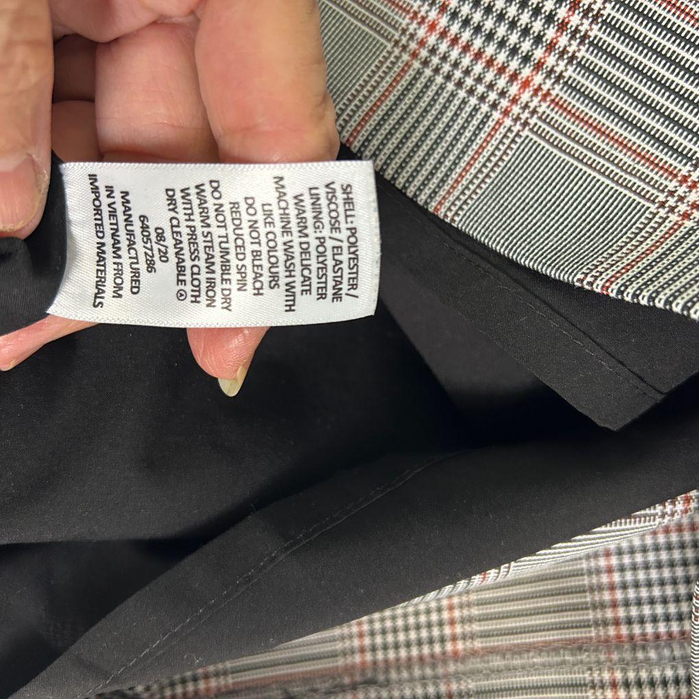 Preview Grey Check Skirt - Size 18