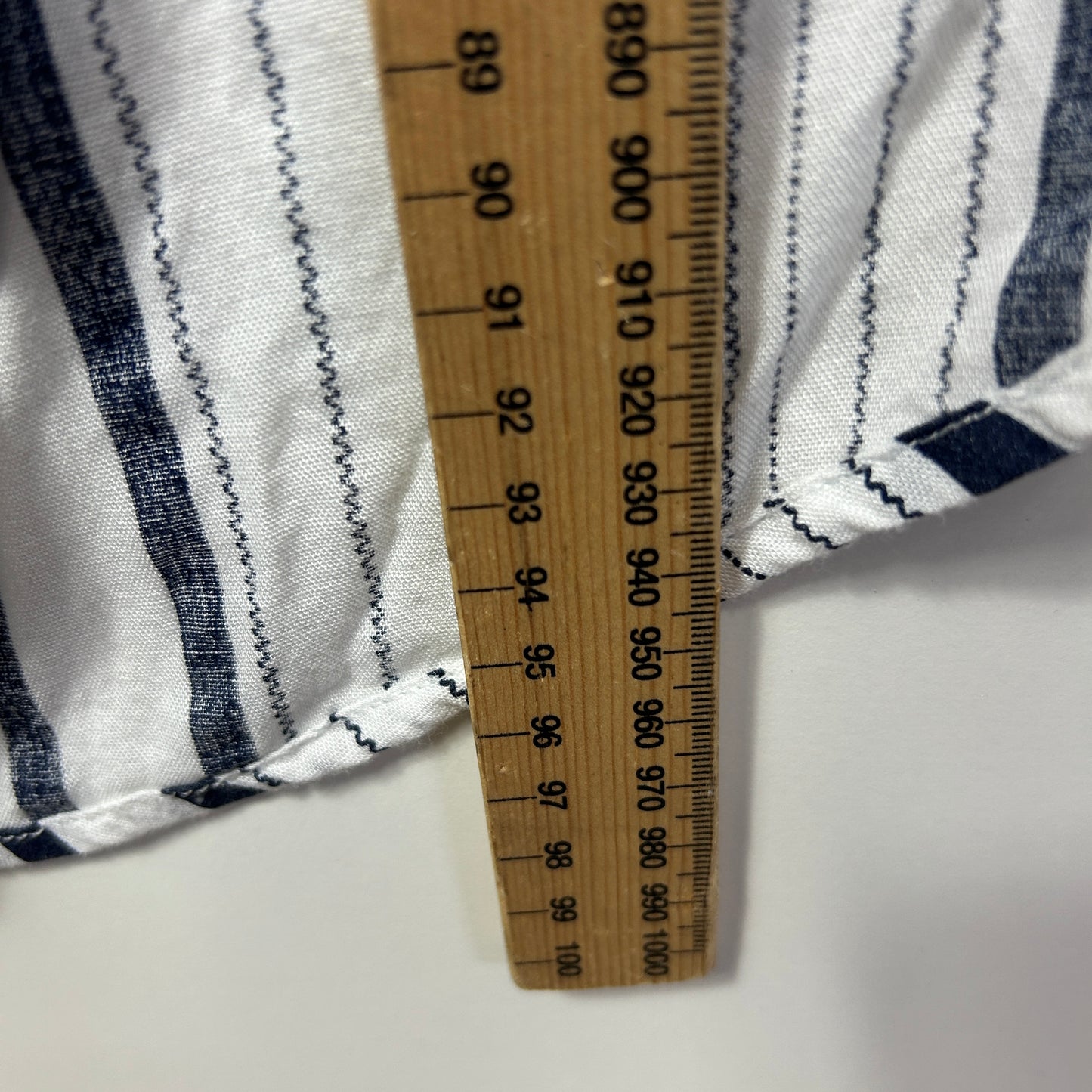 Primark Pants Size 14 Large Black Black Striped Front Spilt