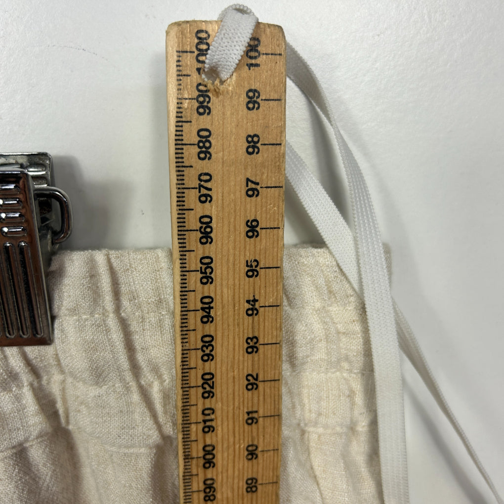 Millers Natural Linen Blend Cargo Crop Pants - Size 22