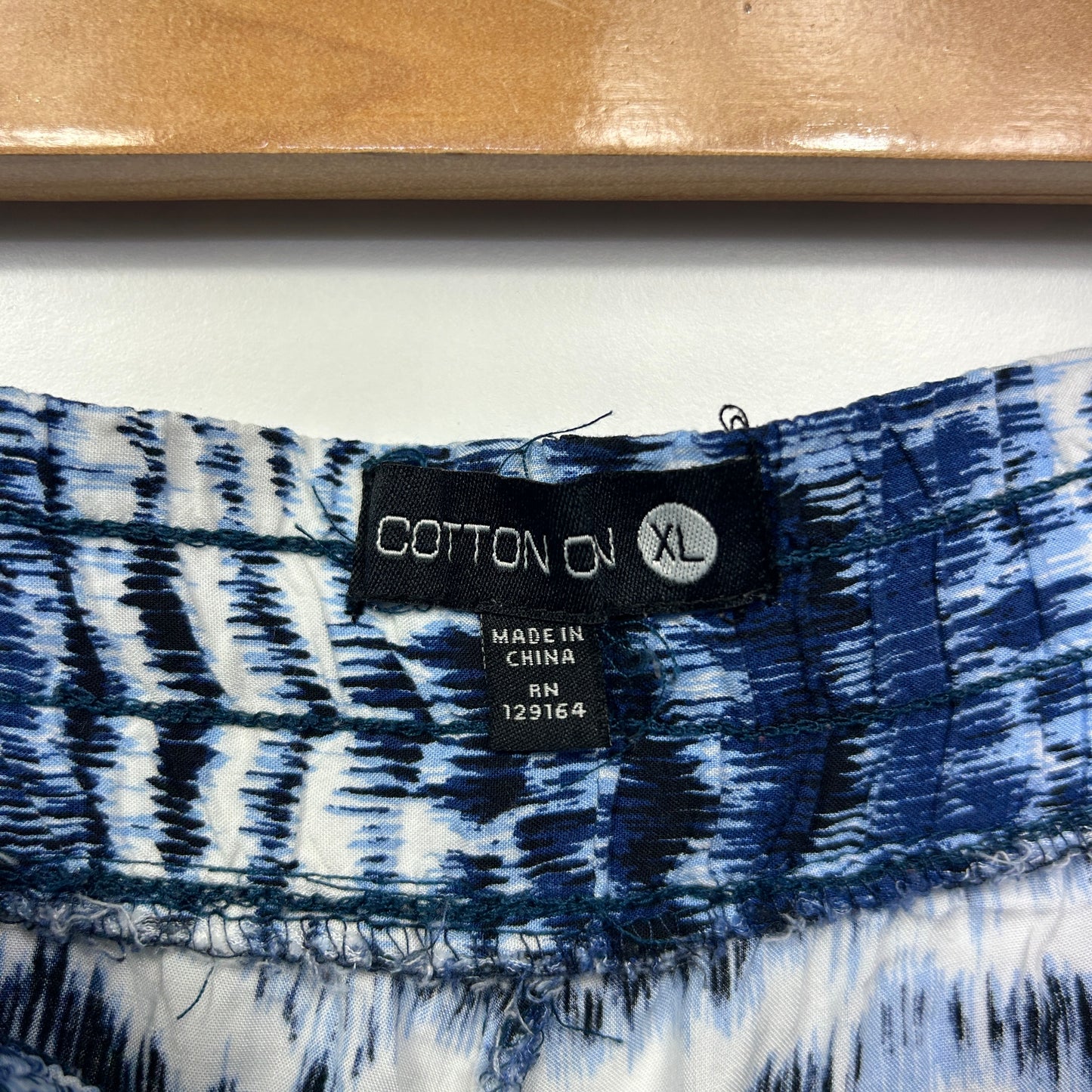 Cotton on Size 16 XL Blue Pockets Ankle Cuff Viscose
