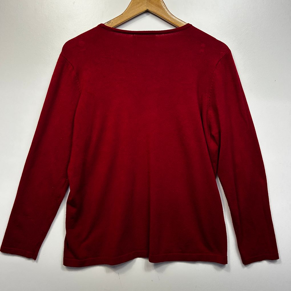 Millers Red Knit Top - Size XL