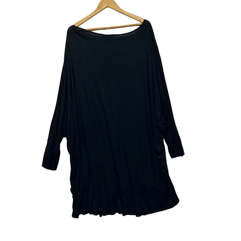 Yours Black Casual Top - Size 30