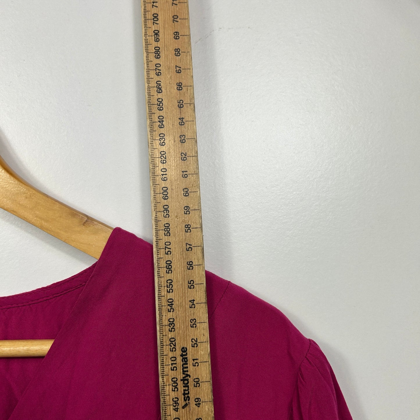 Abel The Label Pink 3/4 Sleeve Top - Size 16