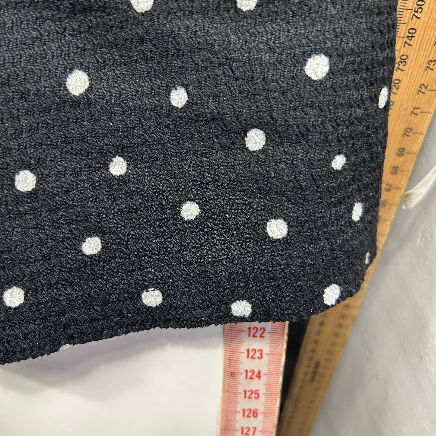 Anko Curve Black Polka Dot Dress - Size 24