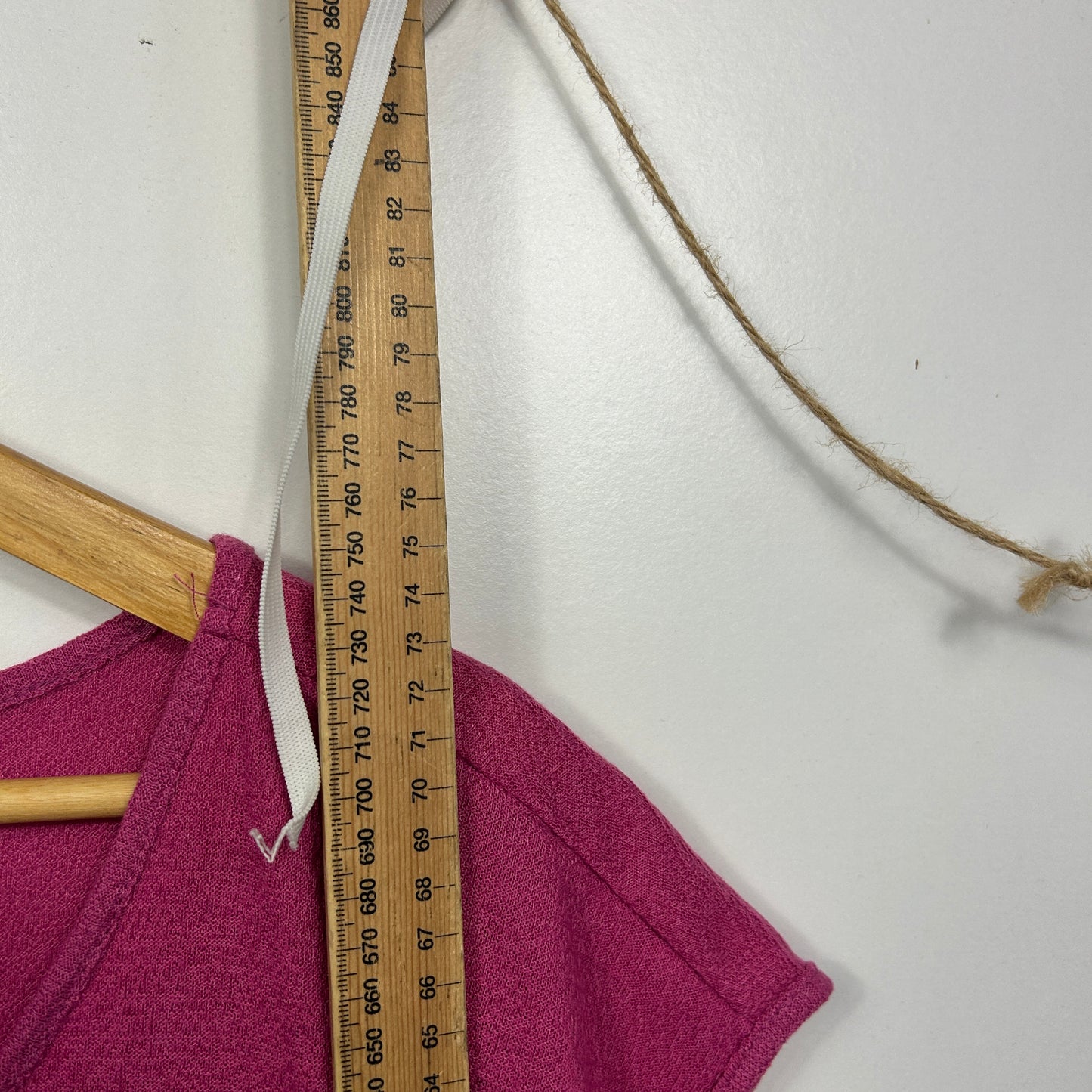 beme Sleeveless Pink Tiered Swing Top - Size 16/Small