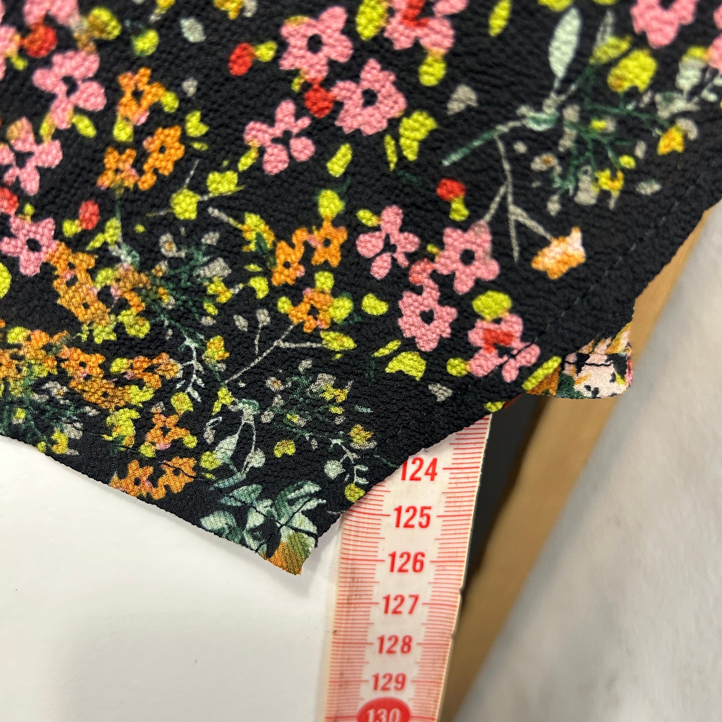 Katies Sleeveless Black Floral Dress - Size 14