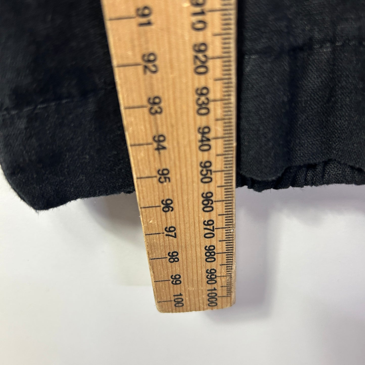 Katies Linen Blend Pants Size 14 Black Pockets