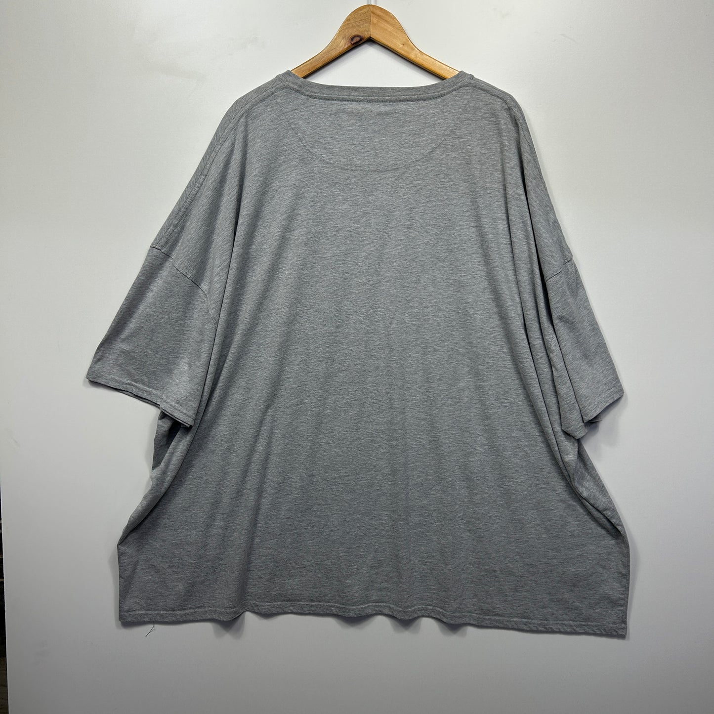 Raging Bull Tshirt Mens Size 8XL Grey Short Sleeve Organic Cotton