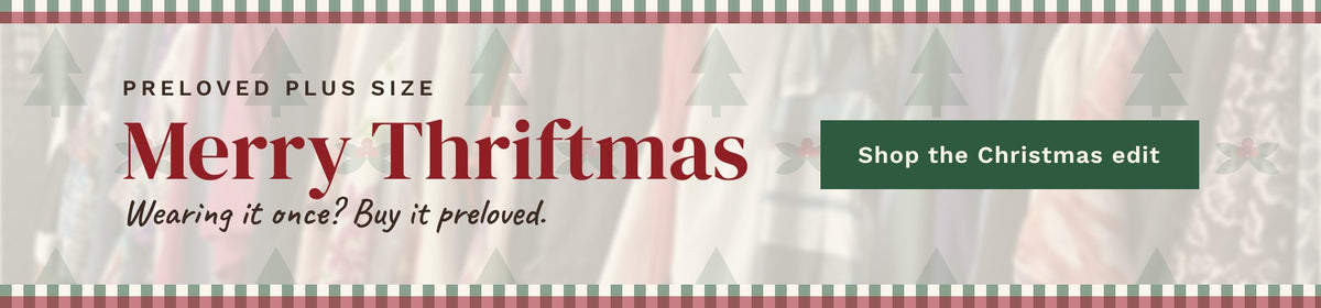 Merry Thriftmas – shop preloved plus size Christmas clothing