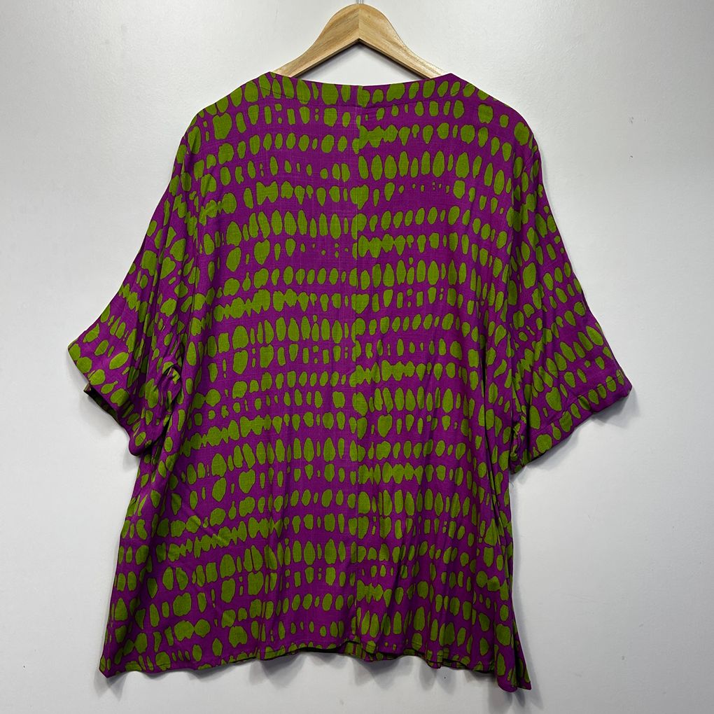 Taking Shape Purple Top - Size 22
