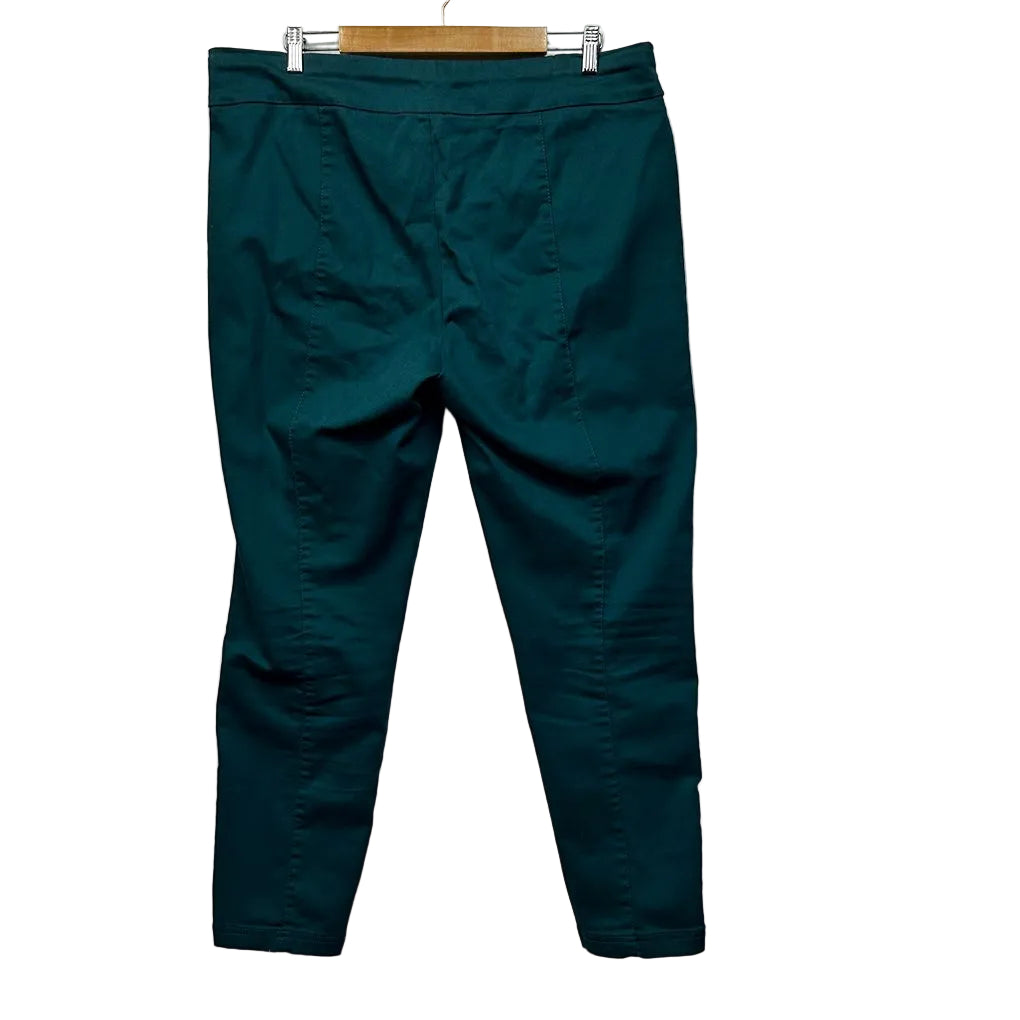 Millers Teal Cotton Pants - Size 18