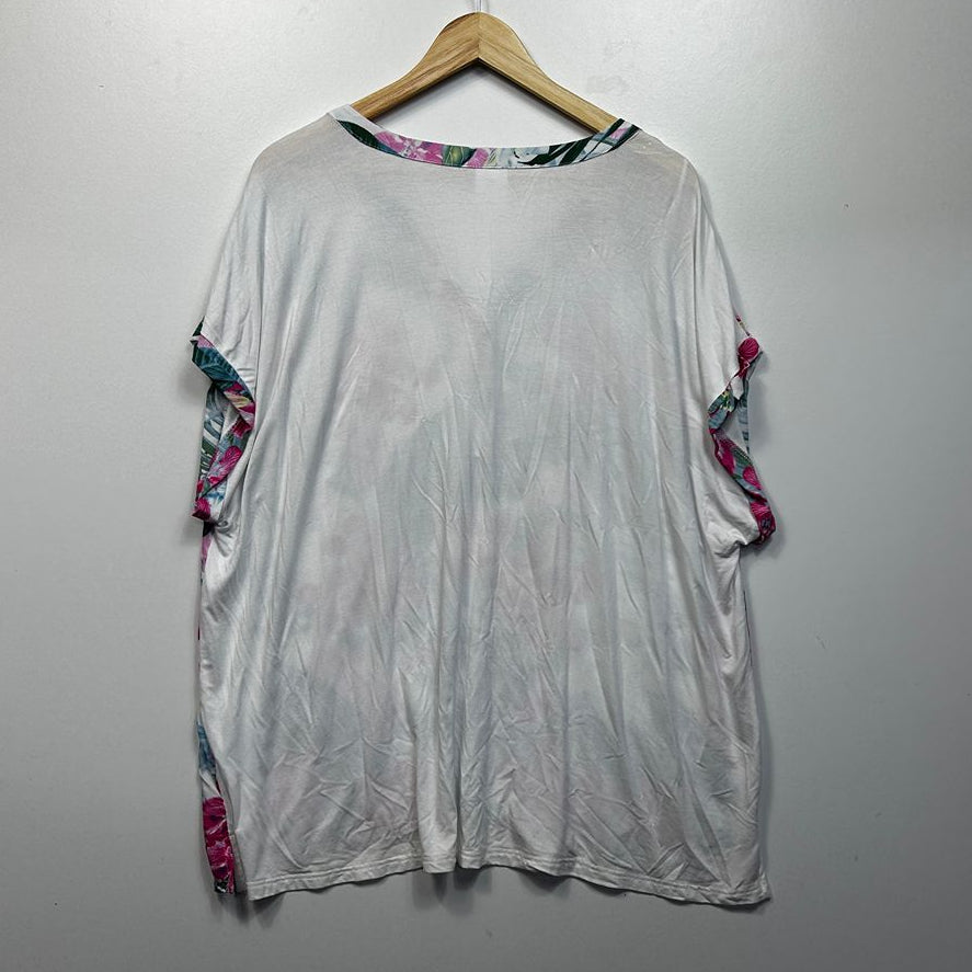 Rivers White Plus Size Top - Size 22