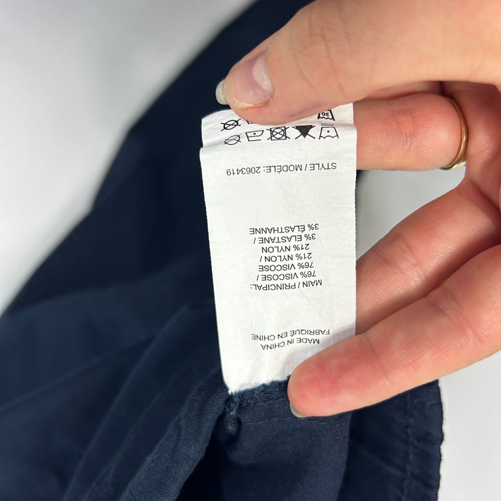 Millers Navy Cropped Pants - Size 22 (Fault)
