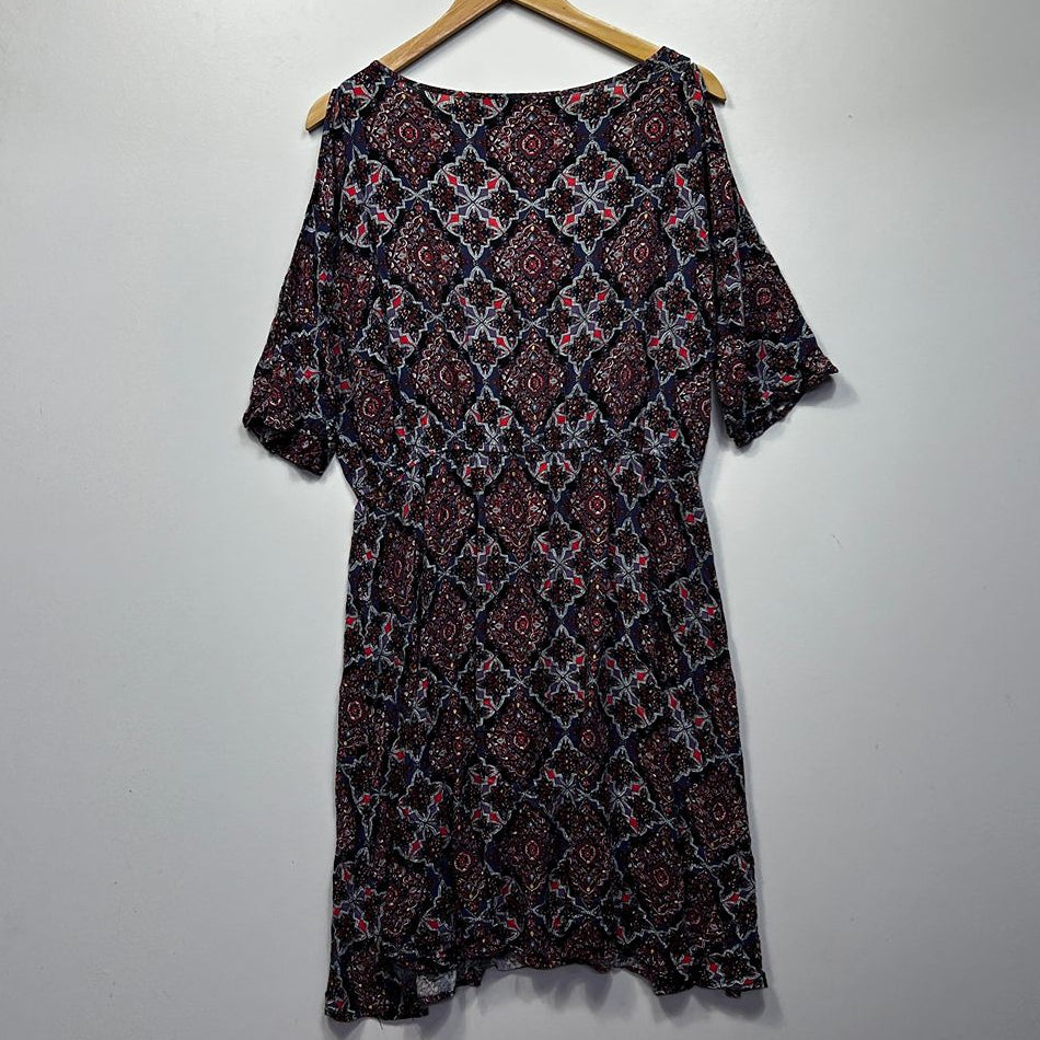 Estelle Navy Dress - Size 16