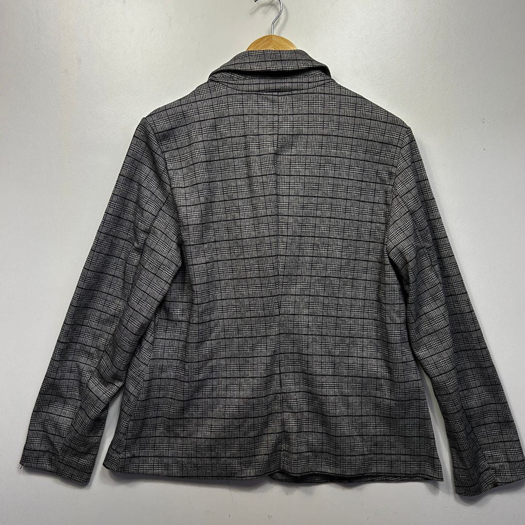 Millers Grey Check Blazer - Size 16
