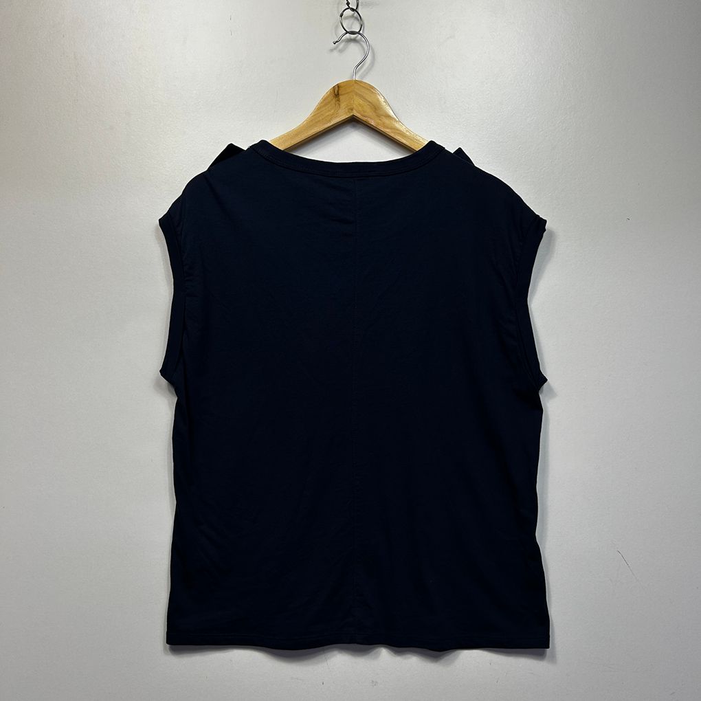 Sportscraft Navy Cotton Top - Size XL