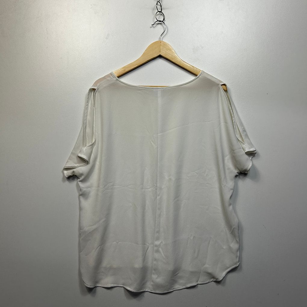 Postie Made in Australia White Top - Size 16